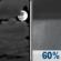 Tuesday Night: Mostly Cloudy then Rain Showers Likely