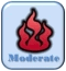 Chandler Burning Index: MODERATE